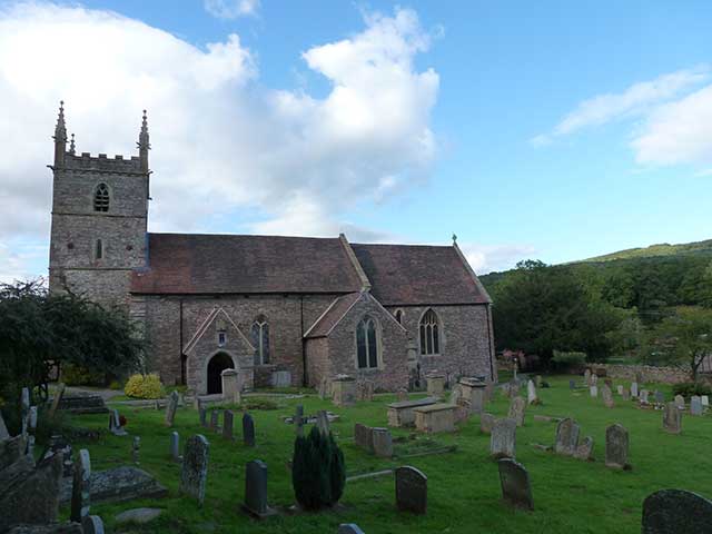 Longhope Church and graveyard